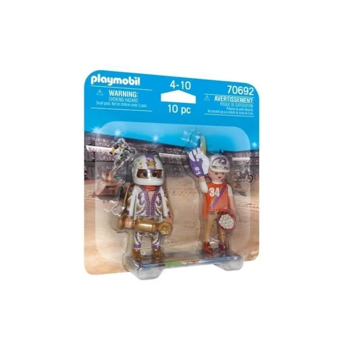 PLAYMOBIL 70692 kaskaderzy Stunt Show 2pak