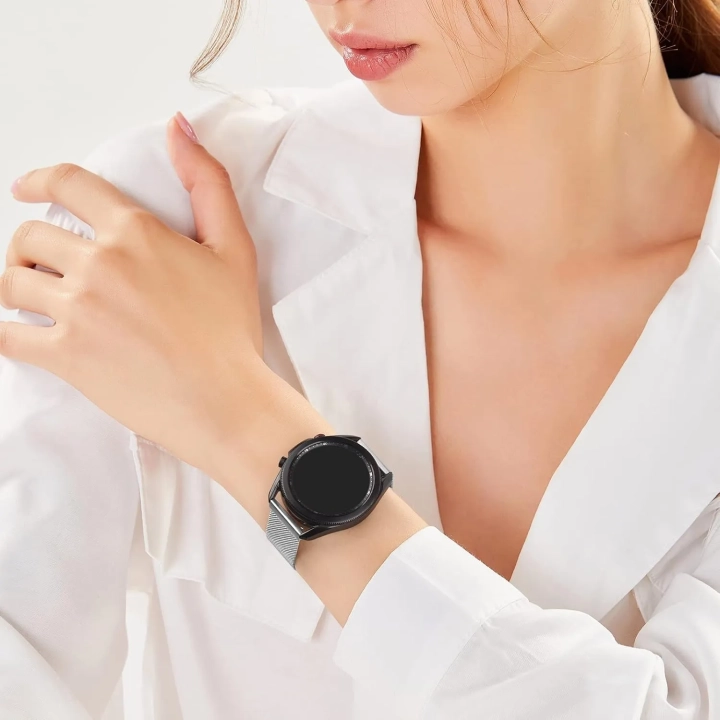 Pasek metalowy do Xiaomi Redmi Watch 5 Active/Lite srebrny Oumida