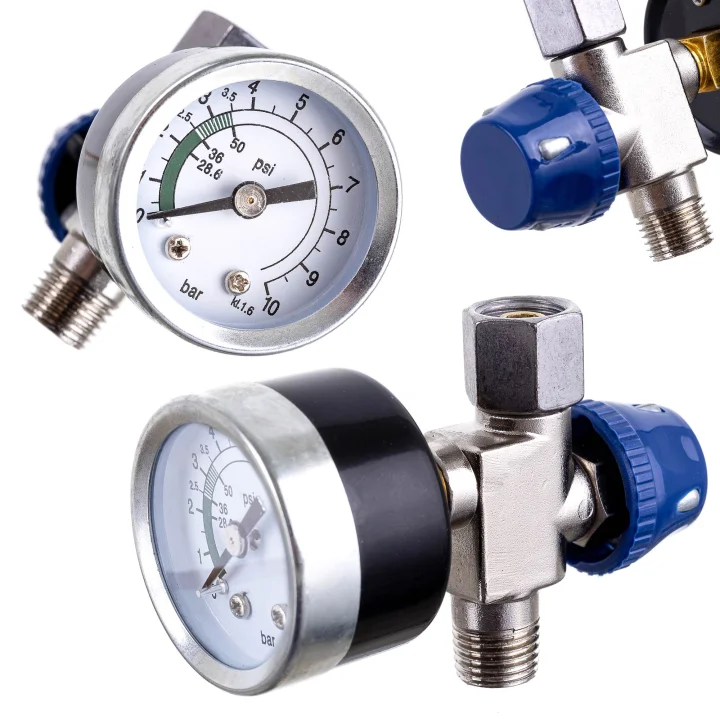 Reduktor Ciśnienia Powietrza do Pistoletu Lakierniczego MINI 1/4