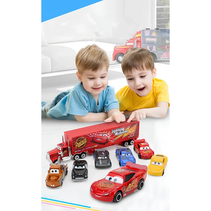 Zestaw z bajki Auta zabawki z kreskówki Auta miniaturowe pojazdy z postaciami z filmu Cars