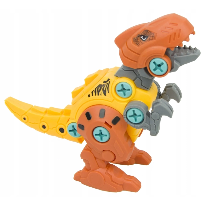 LT511 ZESTAW KONSTRUKCYJNY DINOZAURY DO SAMODZIELNEGO SKRĘCANIA 4 DINOZAURY