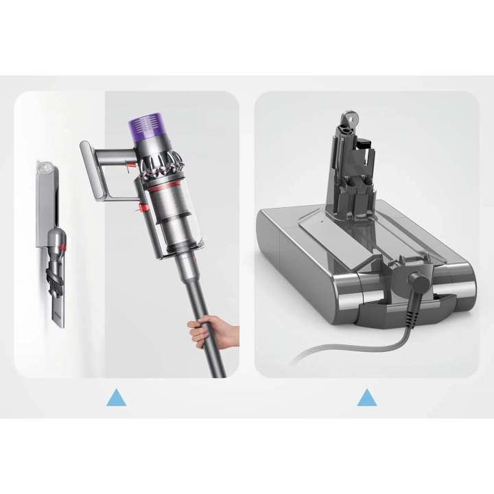 Akumulator ASUNCELL 3900 mAh do Dyson V11, 25,2 V z filtrem i śrubami