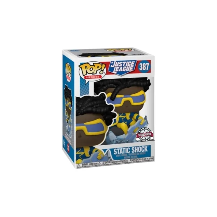 Funko POP! Justice League Static Shock 387 Limited Edition