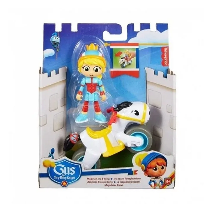 MATTEL Gus Mały Wielki Rycerz Iris i Pony 2pak 10cm