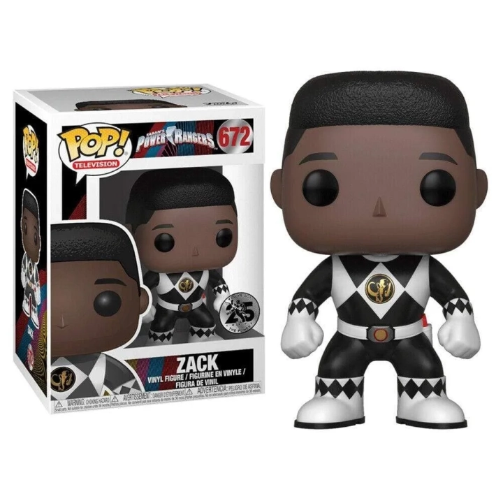 Funko POP! Power Rangers Zack 672 figurka