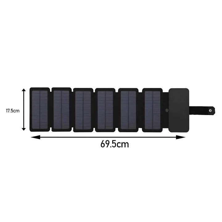 Ładowarka solarna podróżna przenośna panel solarna 10W, 5V/1A