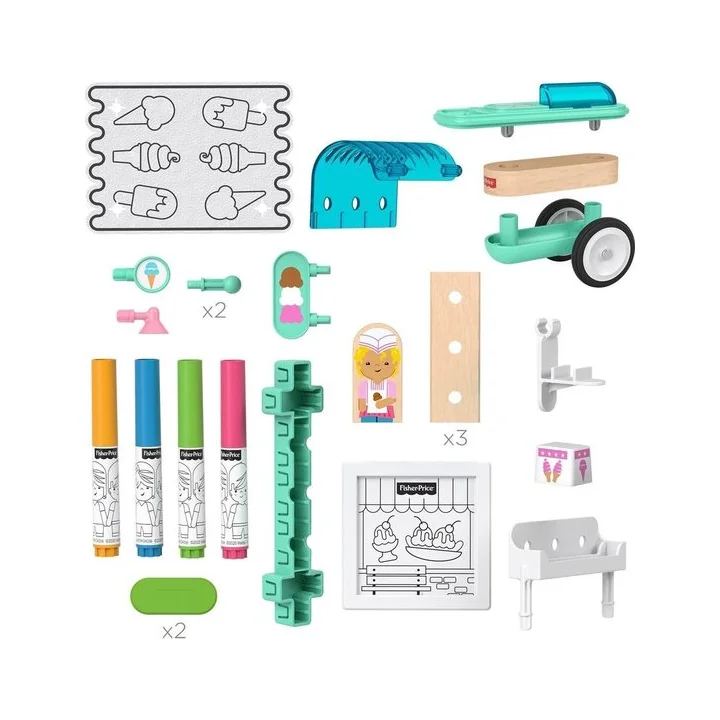 Fisher Price Wonder Makers wózek do lodów GLY26