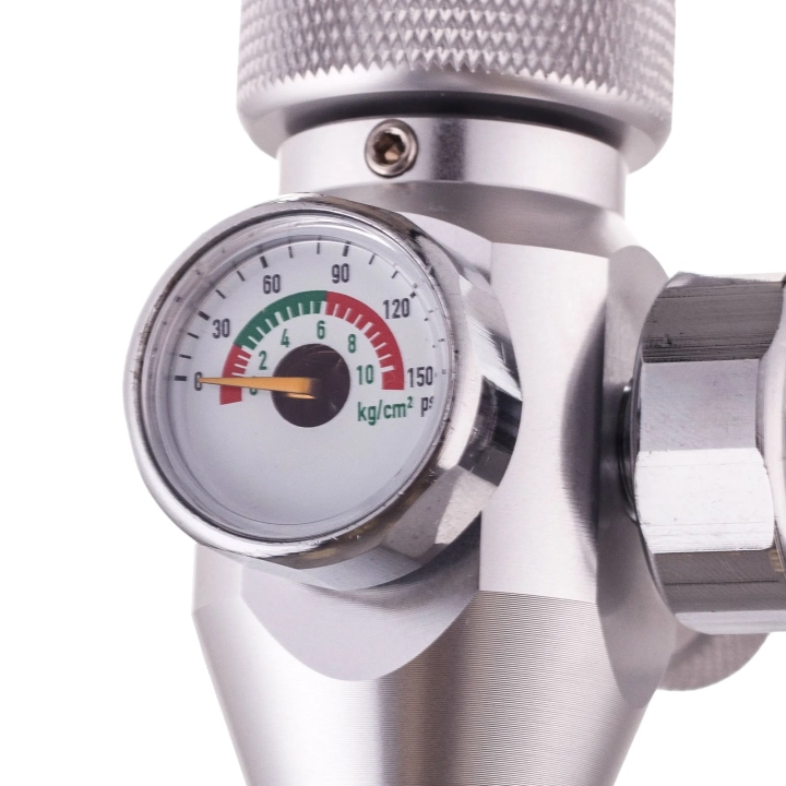 Reduktor CO2 do AKWARIUM Licznik Bąbelków Regulator Akwarystyczny Manometry