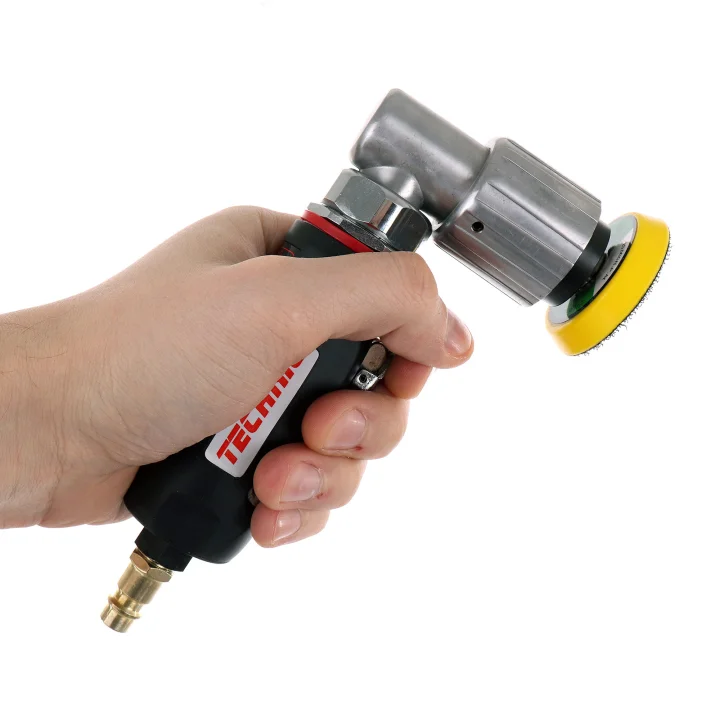 Szlifierka Pneumatyczna Mimośrodowa Kątowa dysk z rzepem 50mm