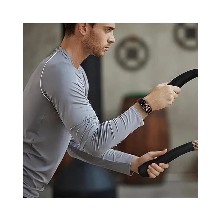Paski plecione 2szt. do Huawei Band 9/8 Janpso regulowany nylonowy pasek