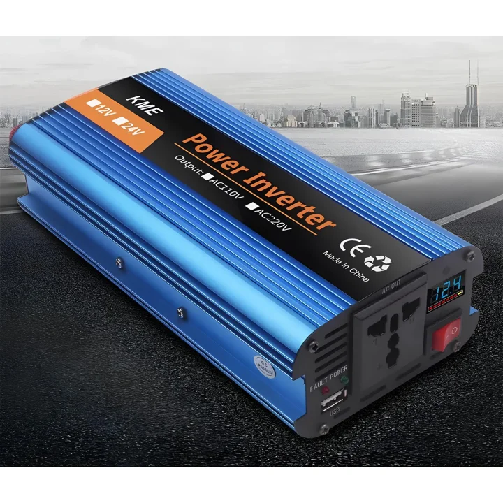 Przetwornica samochodowa o mocy 2600W (12V-220V) konwerter napięcia