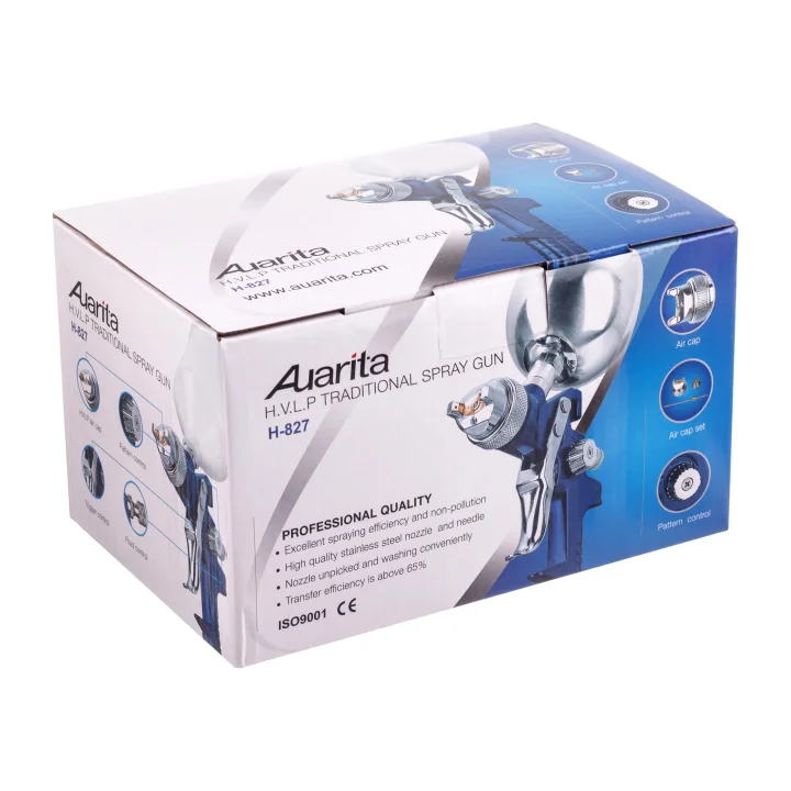 Pistolet lakierniczy Auarita H-827 BLUE 1,4 mm HP