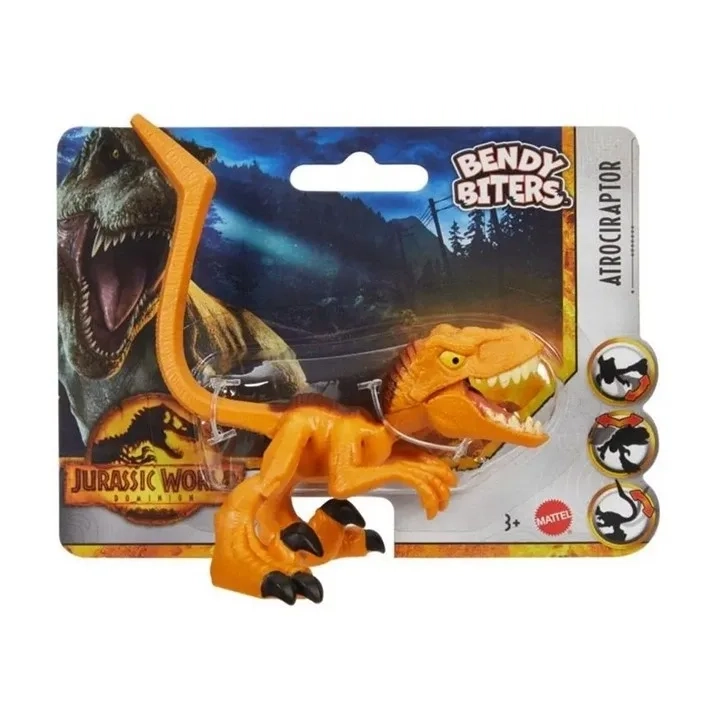 Mattel Jurassic World Bendy Biters Atrociraptor