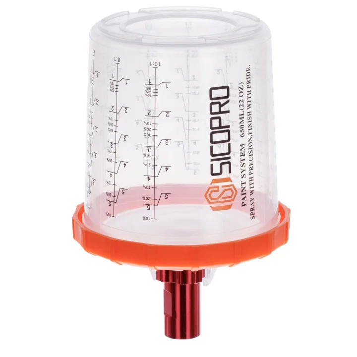 Zestaw kubków do mieszania lakieru system PPS 11x Adapter 16x1,5 mm