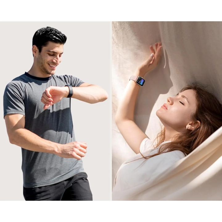 Smartwatch AEAC IDW19, 1,8-calowy, 110 trybów, IP68, czarny