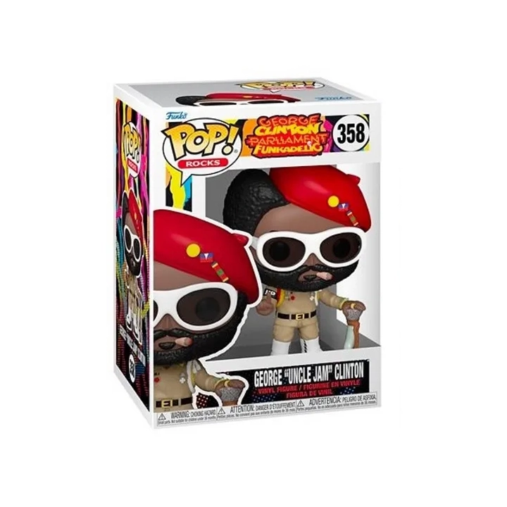Funko POP! Rocks George Clinton Uncle Jam 358