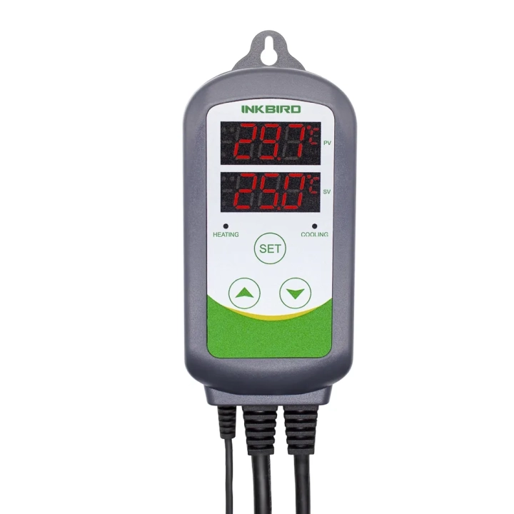 Termoregulator Inkbird ITC-308S Cyfrowy Sterownik do Ogrzewania i Chłodzenia