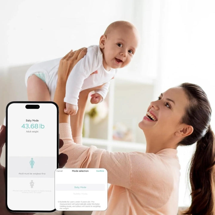 Cyfrowa waga Bluetooth Lepulse FI2016LB z analizą ciała BMI POWYSTAWOWY