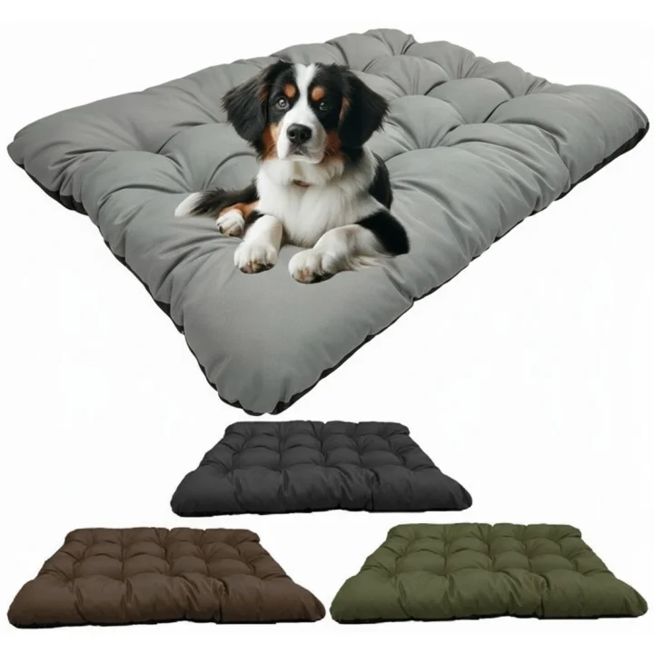 Legowisko dla psa poduszka PRESTIGE 120x80 cm wodoodporna zielone