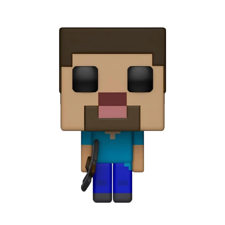 Figurka Minecraft Steve 10 cm kolekcjonerskim pudełku 15x12x10
