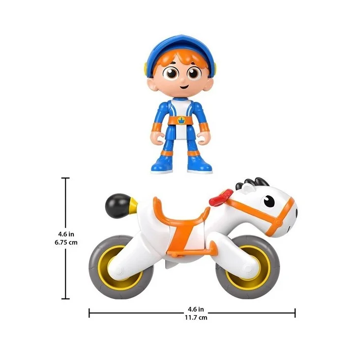 MATTEL Gus Mały Wielki Rycerz Gus i Pony 2pak 8cm