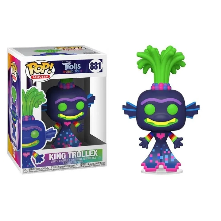 Funko POP! Trolls World Tour King Trollex 881 figurka