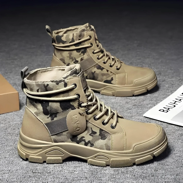Buty taktyczne za kostkę rozmiar 40 khaki (25 cm na 40 cm)