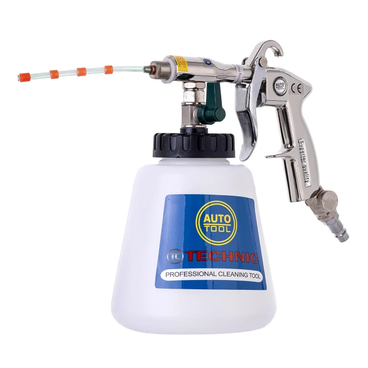 Pistolet do prania tapicerki Samochodowej Regulacja HCL Pneumatyczny