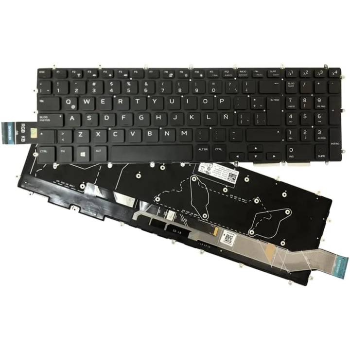 Klawiatura do DELL Alienware m17/m15 podświetlana Zahara hiszpańska