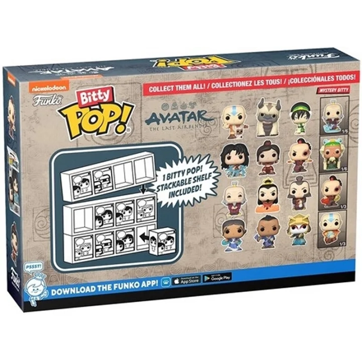 Funko Bitty POP! Avatar Iroh Zhao Ozai figurki 2cm 4pak