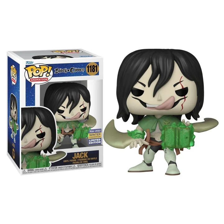 Funko POP! Black Clover Jack Ripper 1181 Limited Edition