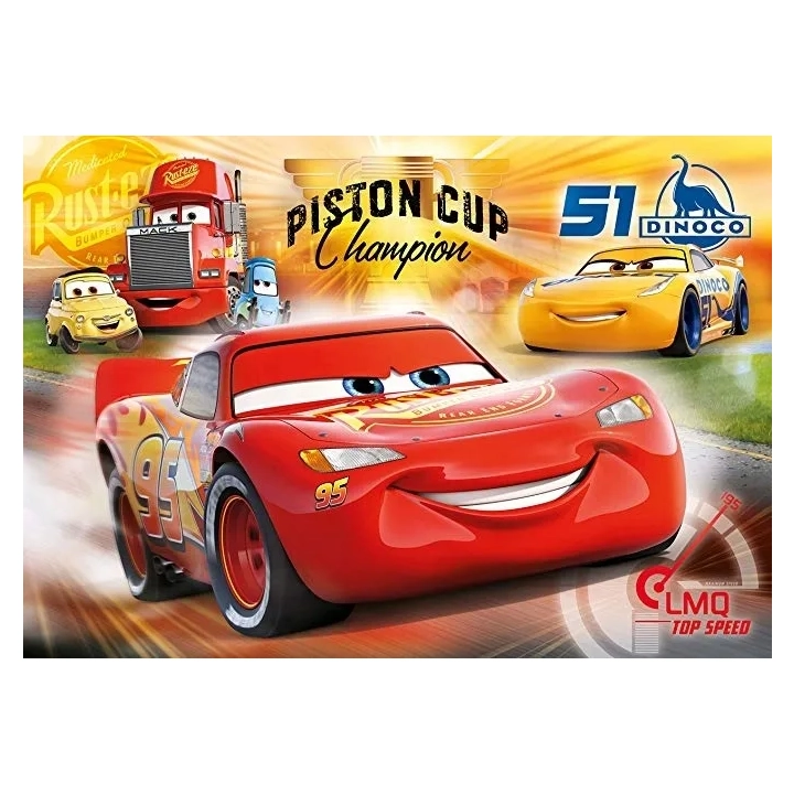 PUZZLE Clementoni Cars Piston Cup 15 el. G