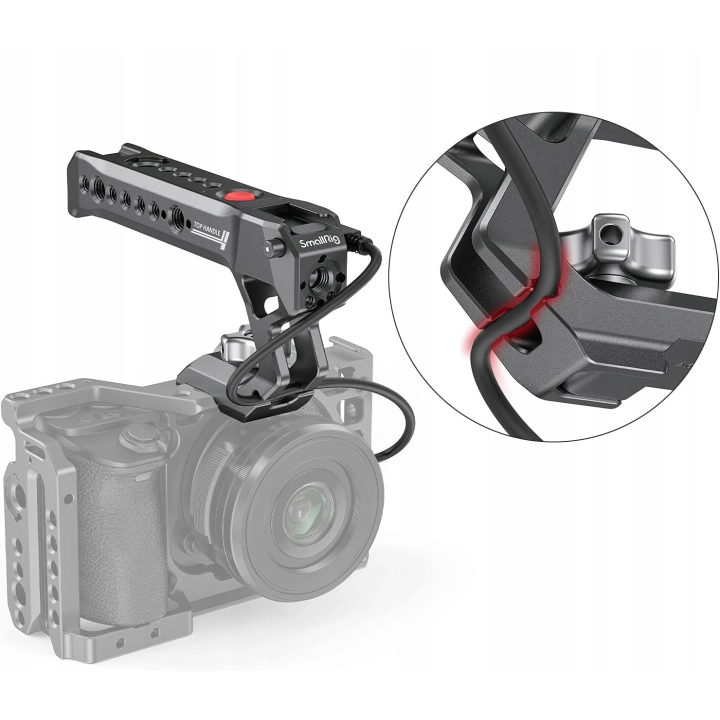 Górny uchwyt SmallRig NATO 3322-CF lekki i wytrzymały uchwyt do kamer i sprzętu filmowego
