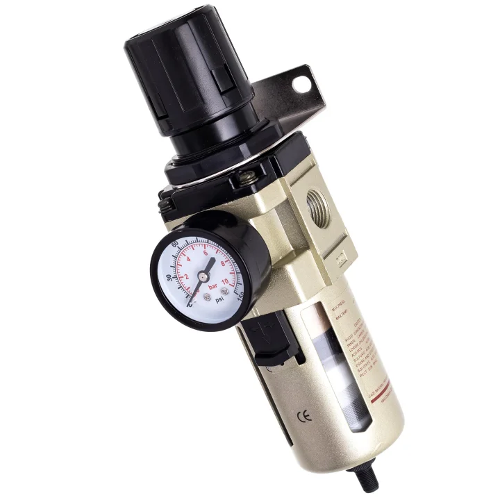 Reduktor Filtr Odwadniacz Sprężonego Powietrza 3/4” AUTOMATYCZNY SPUST