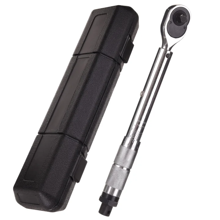 Klucz dynamometryczny z blokadą 19-110Nm 3/8” 305mm stal CrV etui