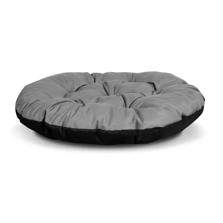 Poduszka ogrodowa 65 cm na krzesło wiszące bocianie gniazdo wodoodporna szara