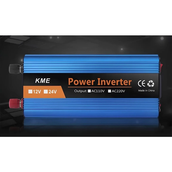 Przetwornica samochodowa o mocy 2600W (12V-220V) konwerter napięcia