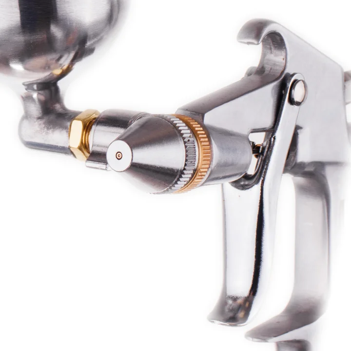 Pistolet Lakierniczy 0,5mm Boczny Uchylny Zbiornik AUARITA do zaprawek