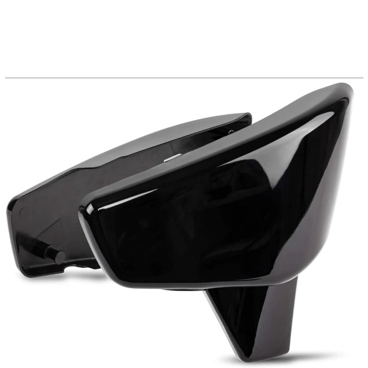 Osłony akumulatora PSLER do Honda VLX600 VT600 Shadow czarne POWYSTAWOWE