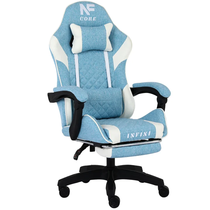 Fotel Core Light Blue/White
