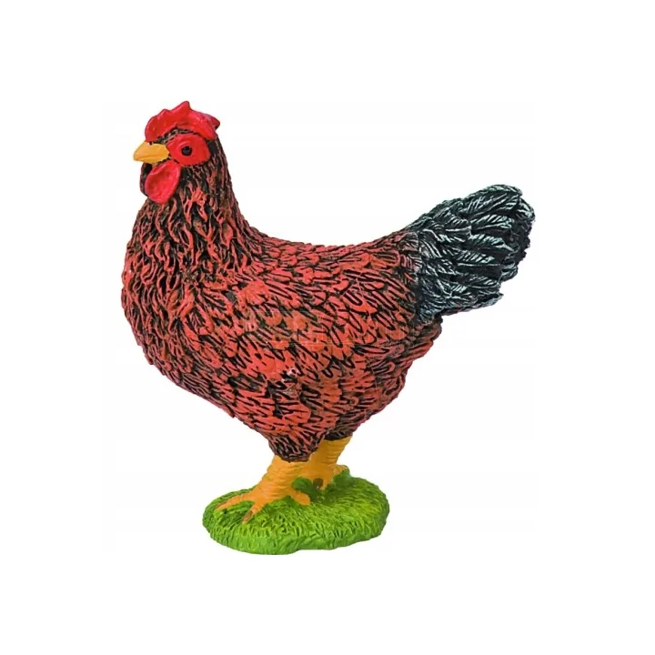 Bullyland 62316 kura brązowa figurka 4cm