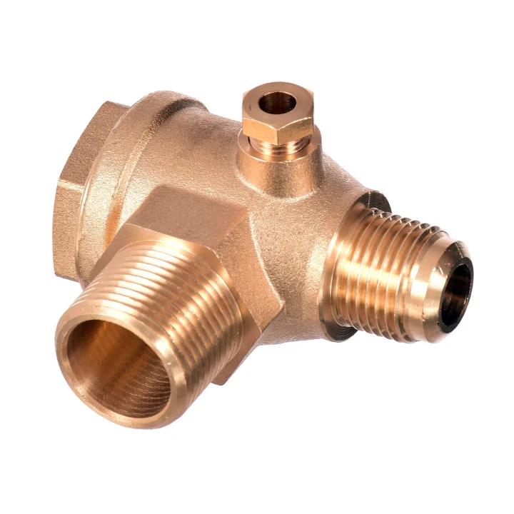 Zawór Zwrotny Kompresora Sprężarki 3/4” x 1/2” zewnętrzny guma Viton