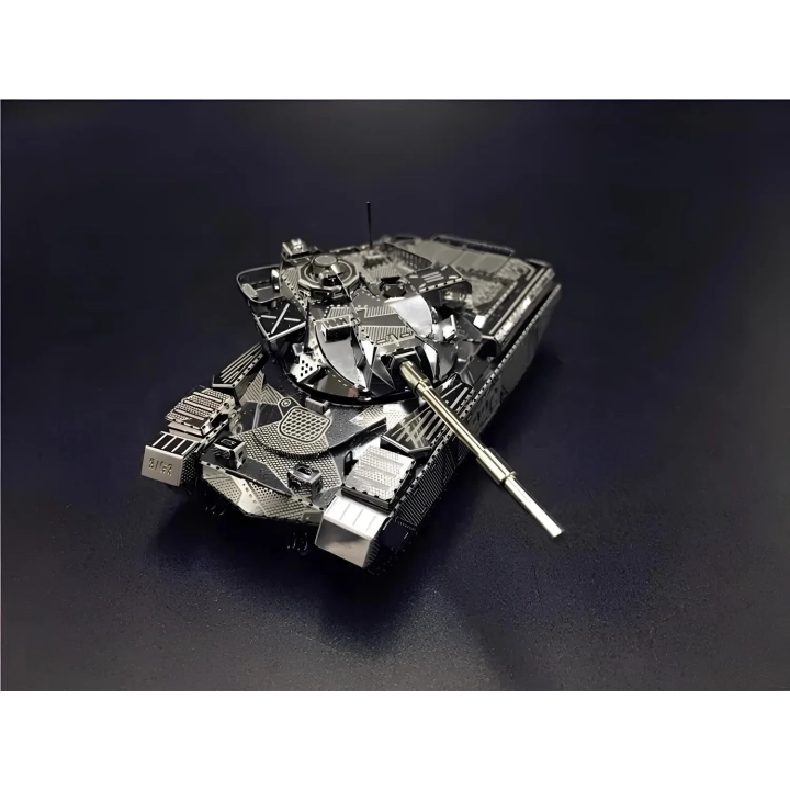Czołg DIY 3D metalowy zestaw Chieftain MK50 1:100 model kolekcjonerski do składania prezent dla fana