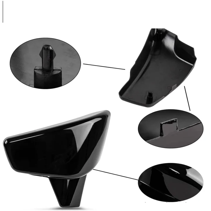 Osłony akumulatora PSLER do Honda VLX600 VT600 Shadow czarne POWYSTAWOWE