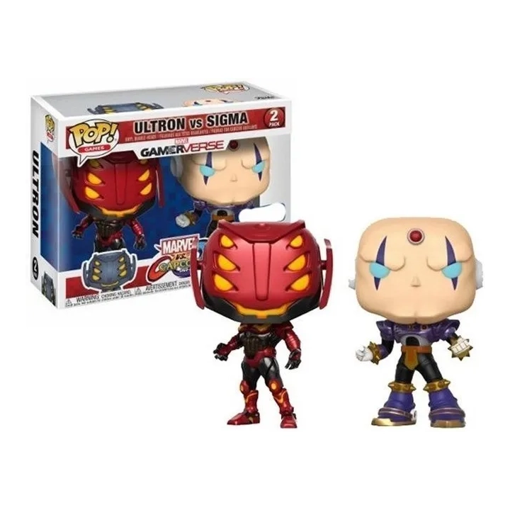 Funko POP! Marvel vs Capcom red Ultron/Sigma 2pak figurki