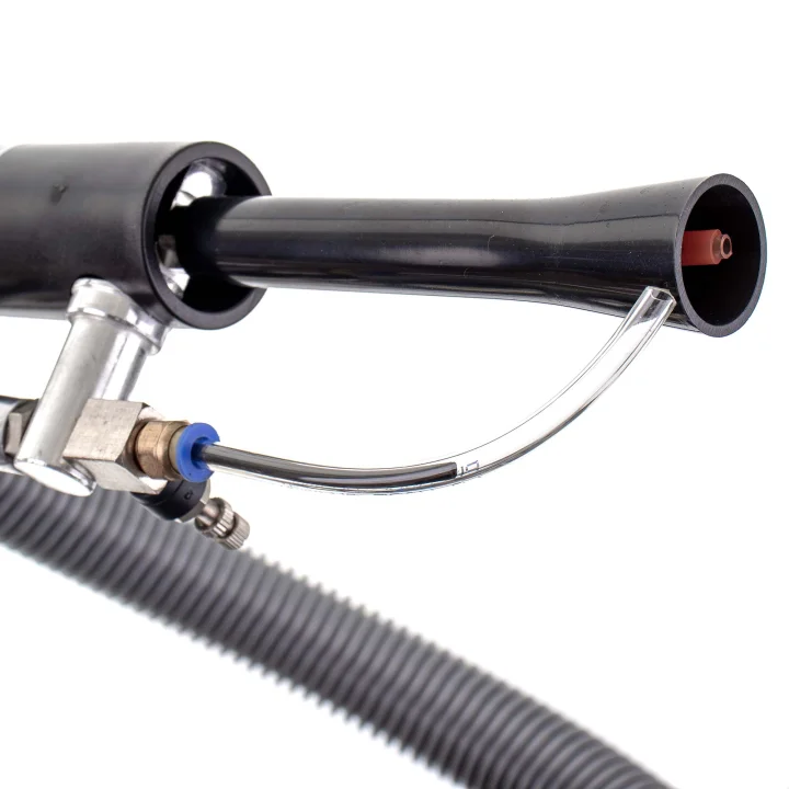 Pistolet L13 pneumatyczny do prania tapicerki z wężem do odkurzacza + adaptery