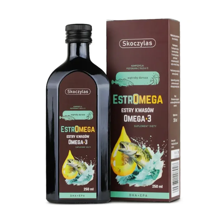 ESTROMEGA rybie kwasy omega 3 DHA+EPA 250 ml