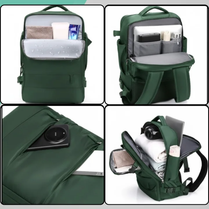 PLECAK DO SAMOLOTU PODRÓŻNY WIZZAIR 40x30x20 BAGAŻ PODRĘCZNY KABINOWY USB