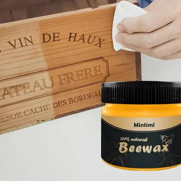 Wosk do polerowania drewna mebli pszczeli Beewax naturalny środek do renowacji