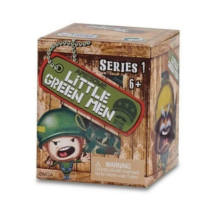 Awesome Little Green Men pudełko niespodzianka 6cm